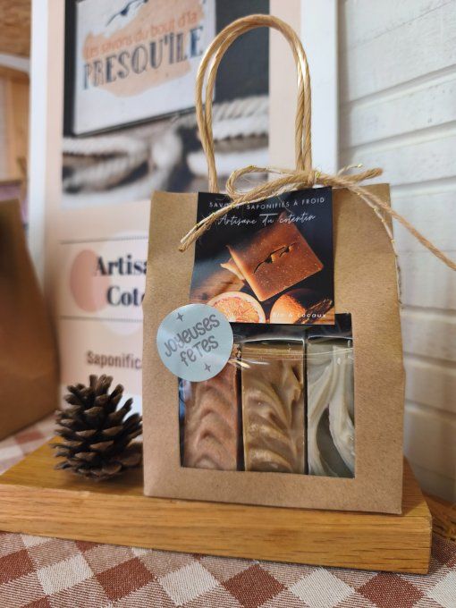 Coffret 3 savons