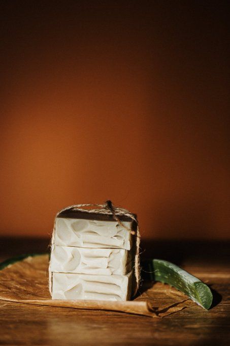 savon à l'aloé vera produit localement, fabrication artisanale dans le cotentin
